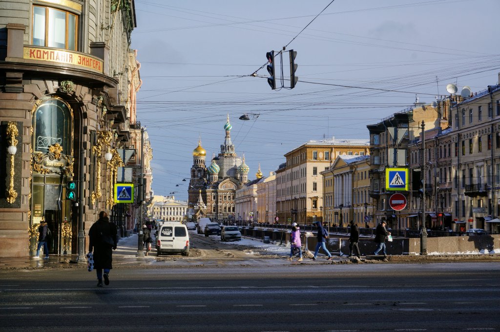 Есть ли худо без добра?  Санкт-Петербург на 8 Марта. (2021 год)
